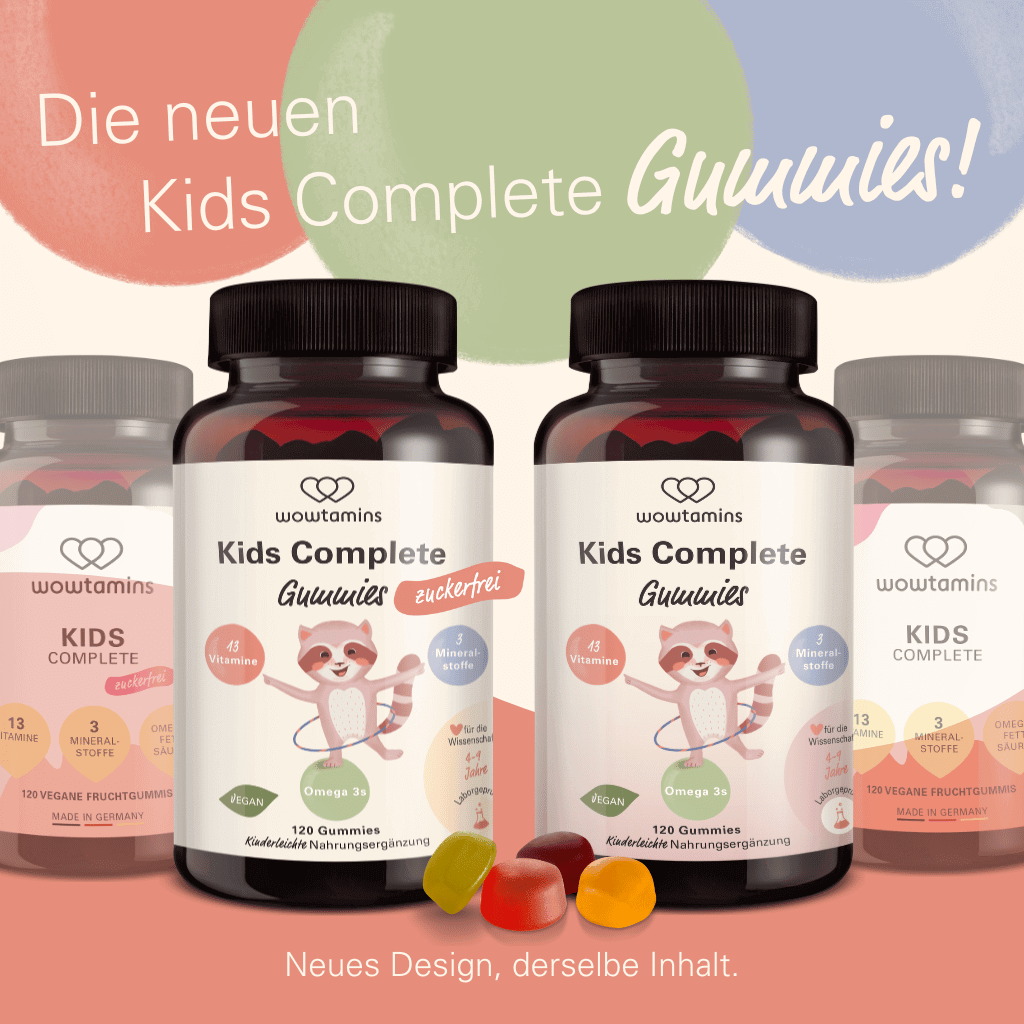 Kids Complete Gummies (Zucker / zuckerfrei)