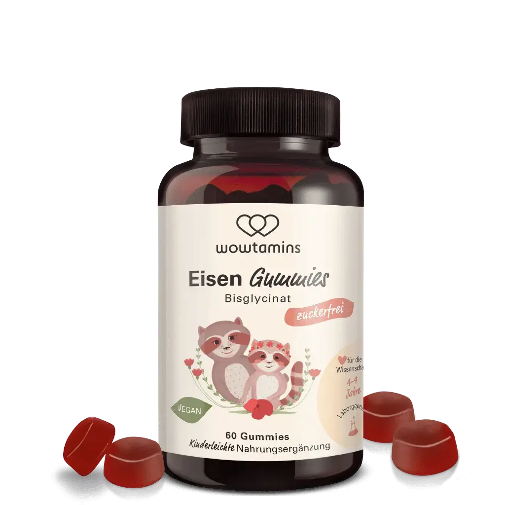 Eisen Gummies zuckerfrei