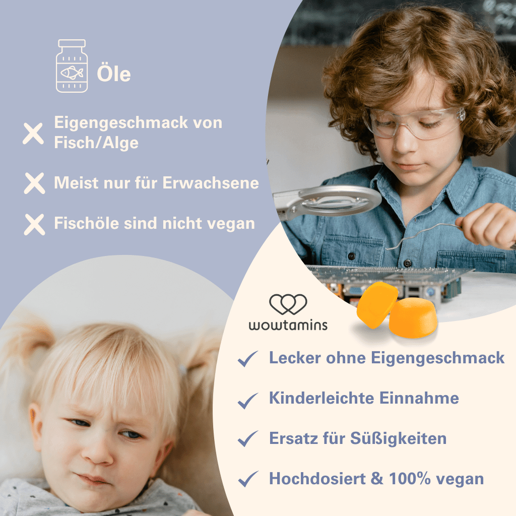 Omega 3 Gummies zuckerfrei - Omega 3s für Kinder