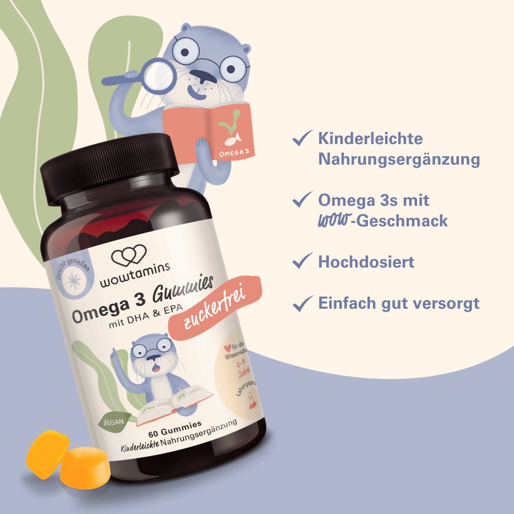 Omega 3 Gummies zuckerfrei - Omega 3s für Kinder