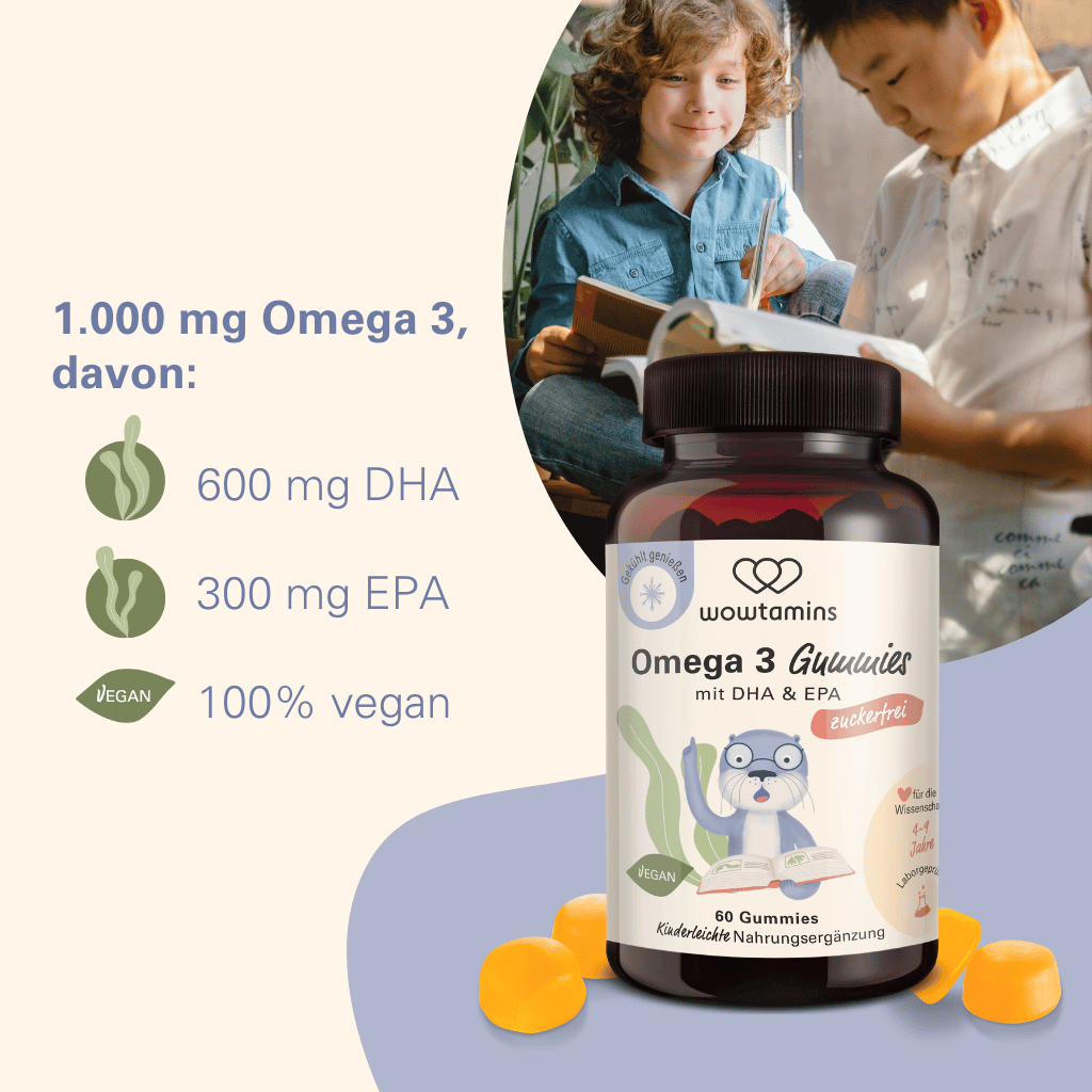 Omega 3 Gummies zuckerfrei - Omega 3s für Kinder