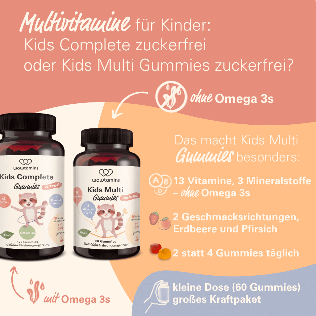 Kids Multi Gummies zuckerfrei