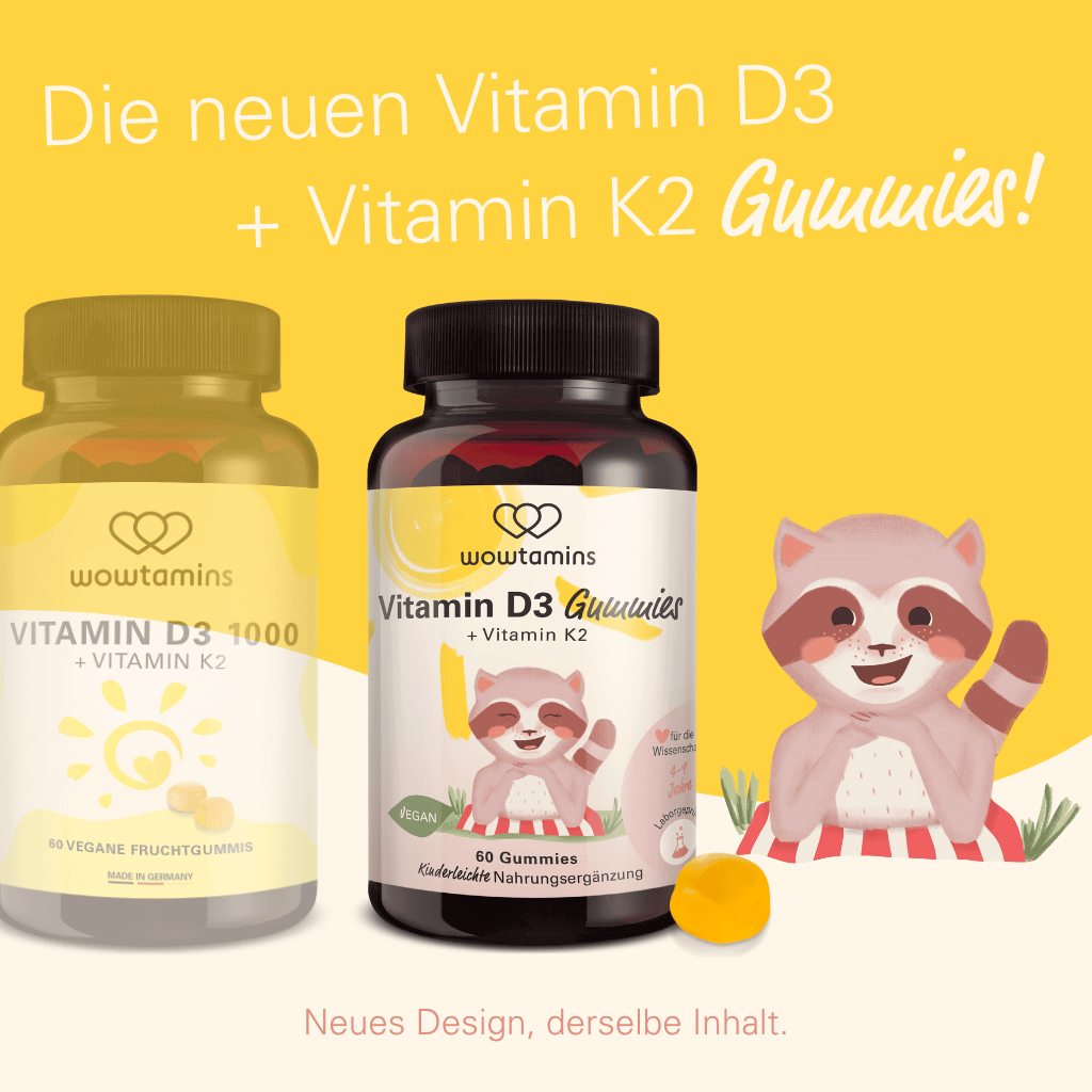 Vitamin D3 + K2 Gummies